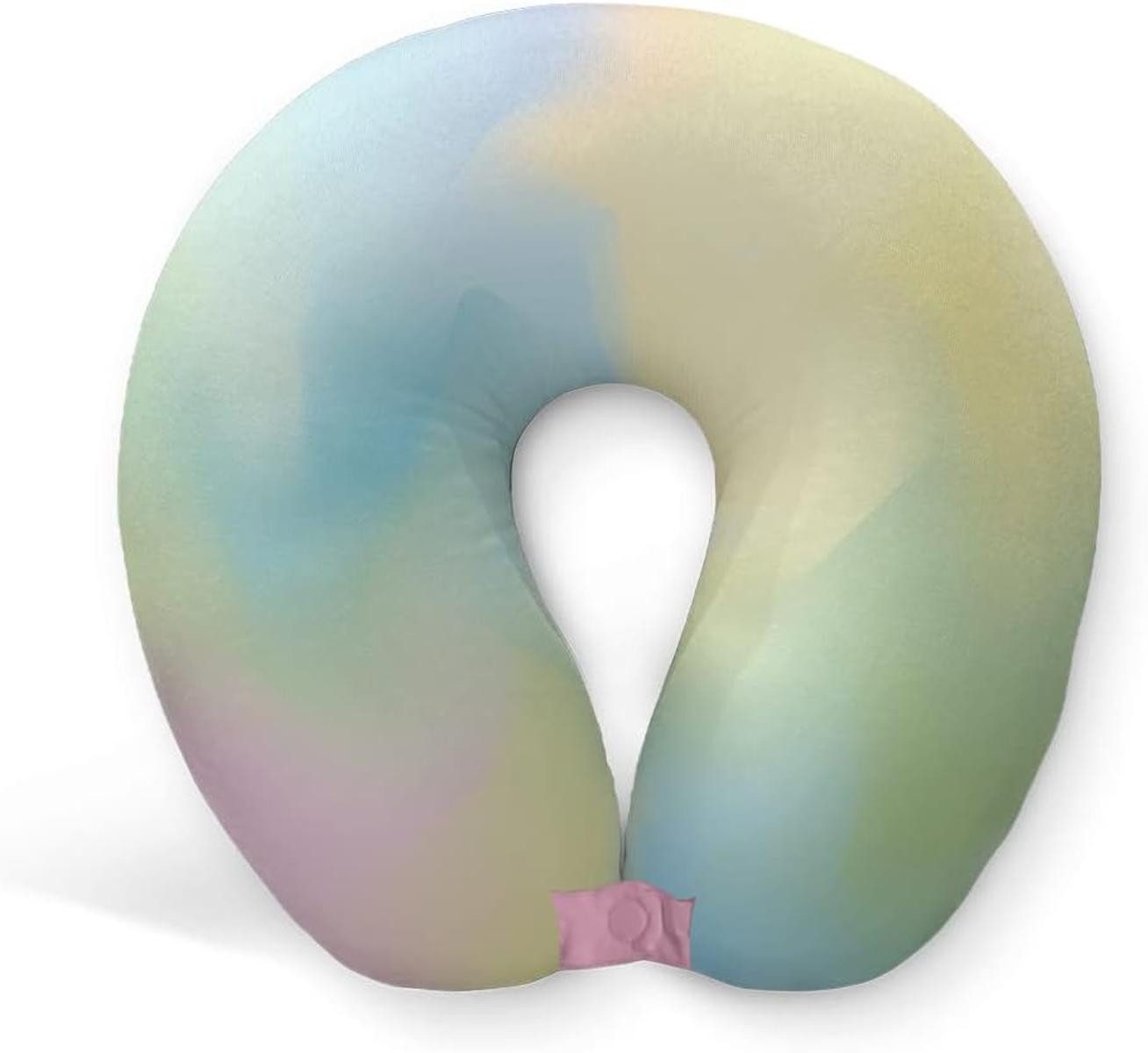 I-TOTAL Nackenhörnchen I-TOTAL® Reisekissen Nackenkissen Nackenstützen Motiv Rainbow Dream