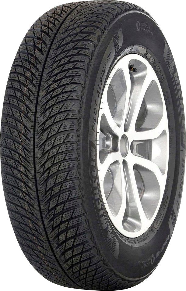 Michelin Winterreifen PILOT ALPIN 5 XL, 1-St., Exzellent im Trockenbremsen,  Nassbremsen und auf Schnee