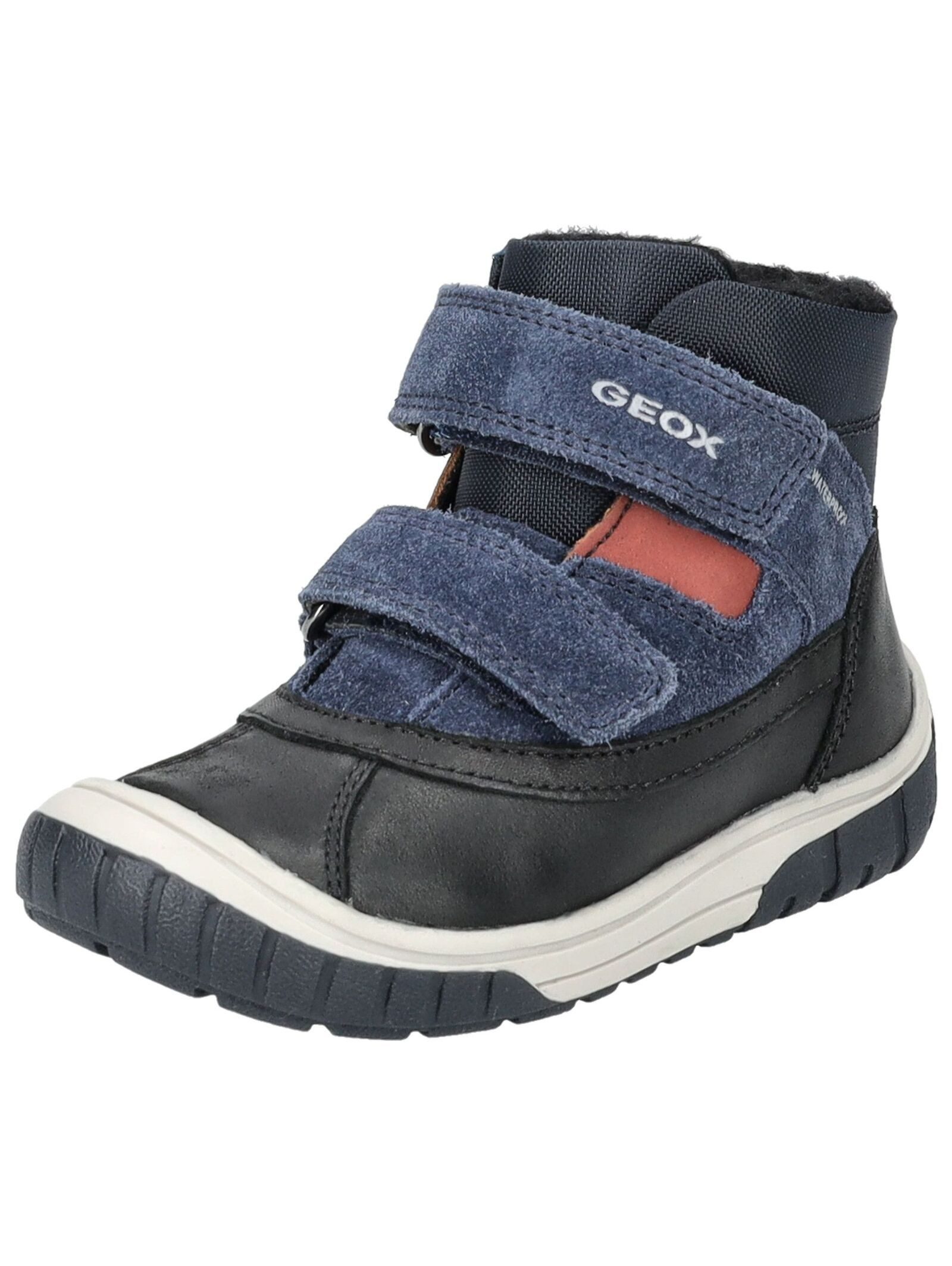 Geox Geox Stiefelette Leder/Textil Stiefelette