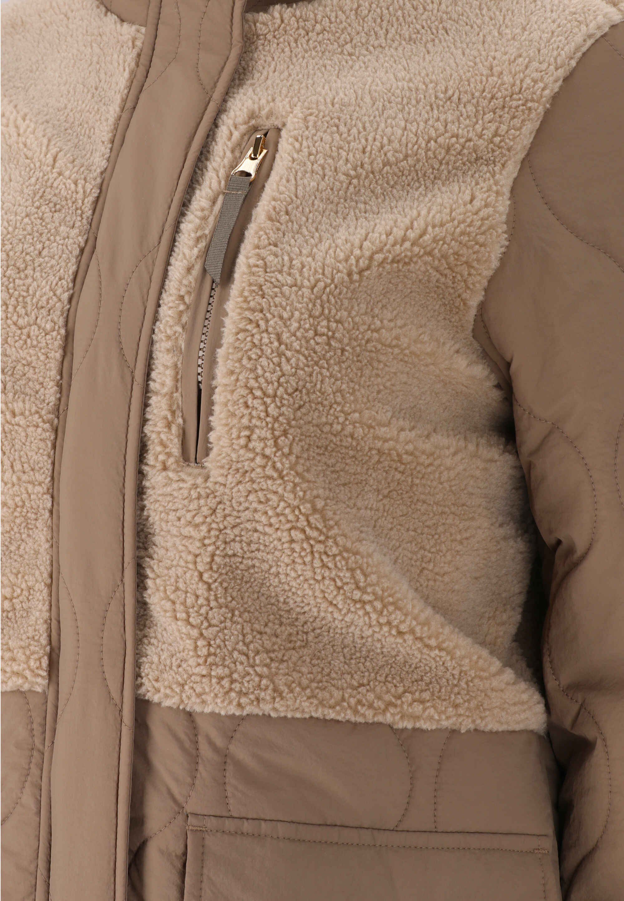 Kurzmantel WEATHER beige REPORT legerem in Design Hollie