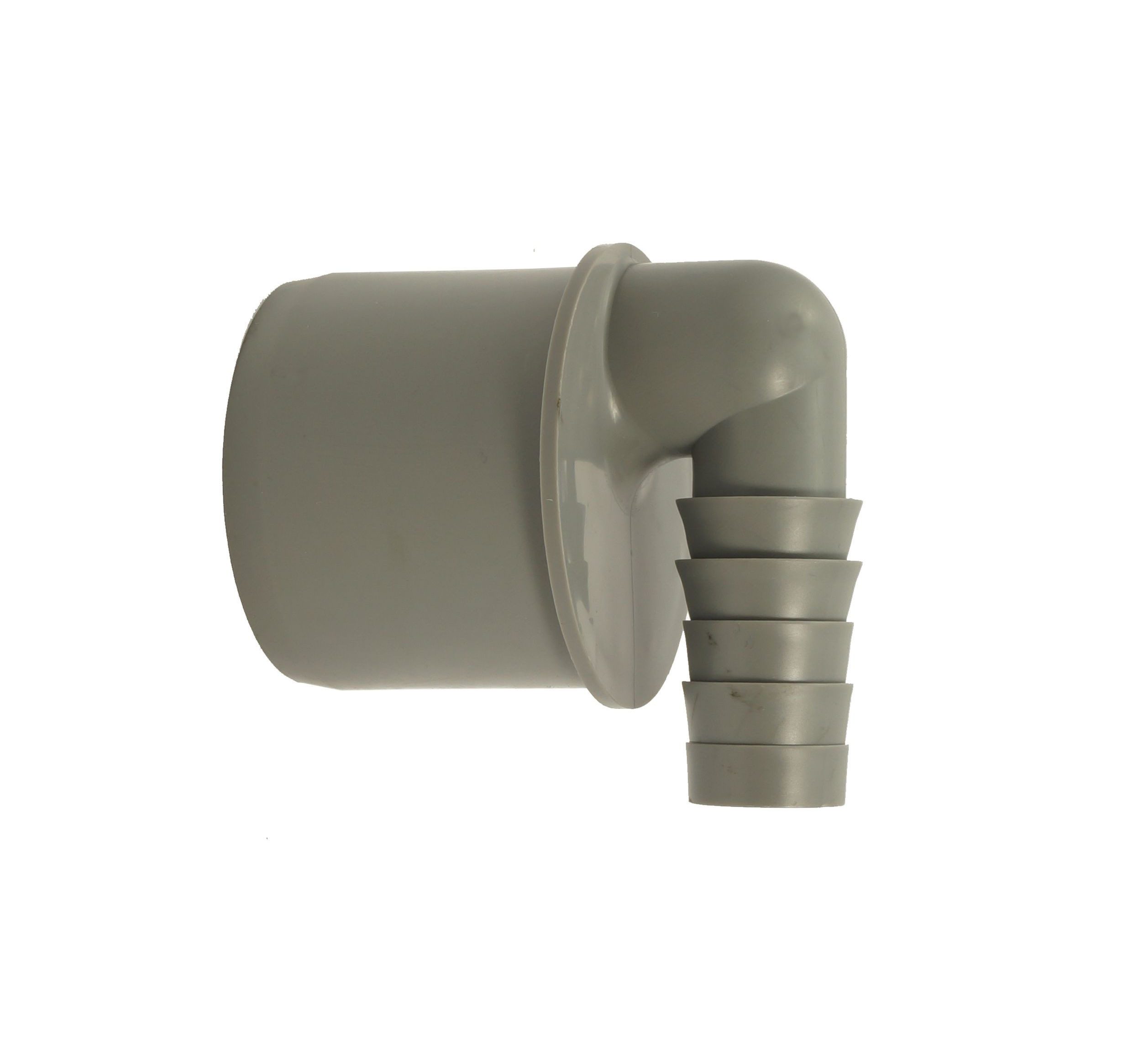 Airfit GmbH & Co. KG Ablaufrohr Schlauchnippel, 90° gewinkelt DN 40 für Schlauch von 18 bis 21,7 mm