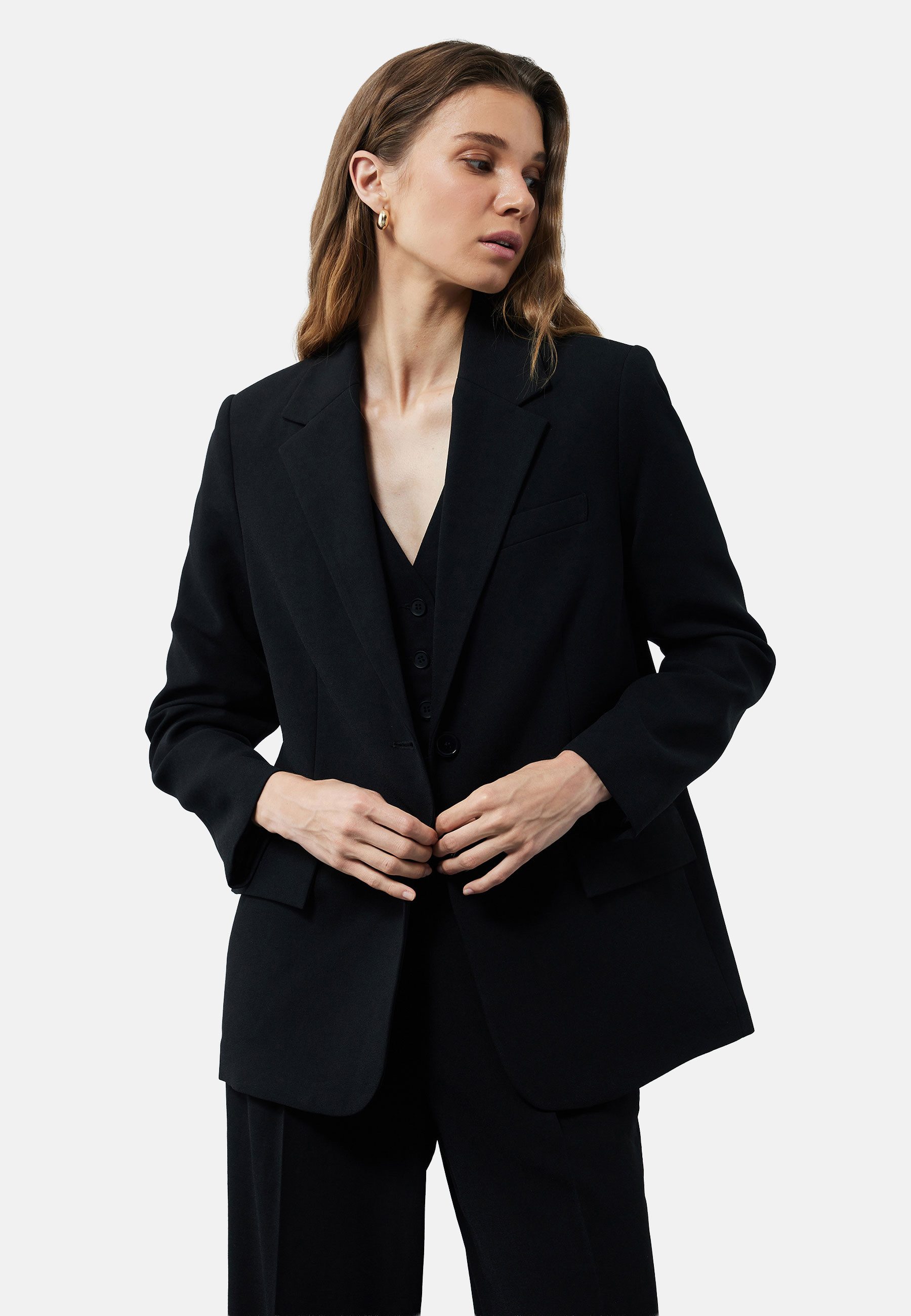 Jackenblazer Regular Klassisch Jackenblazer