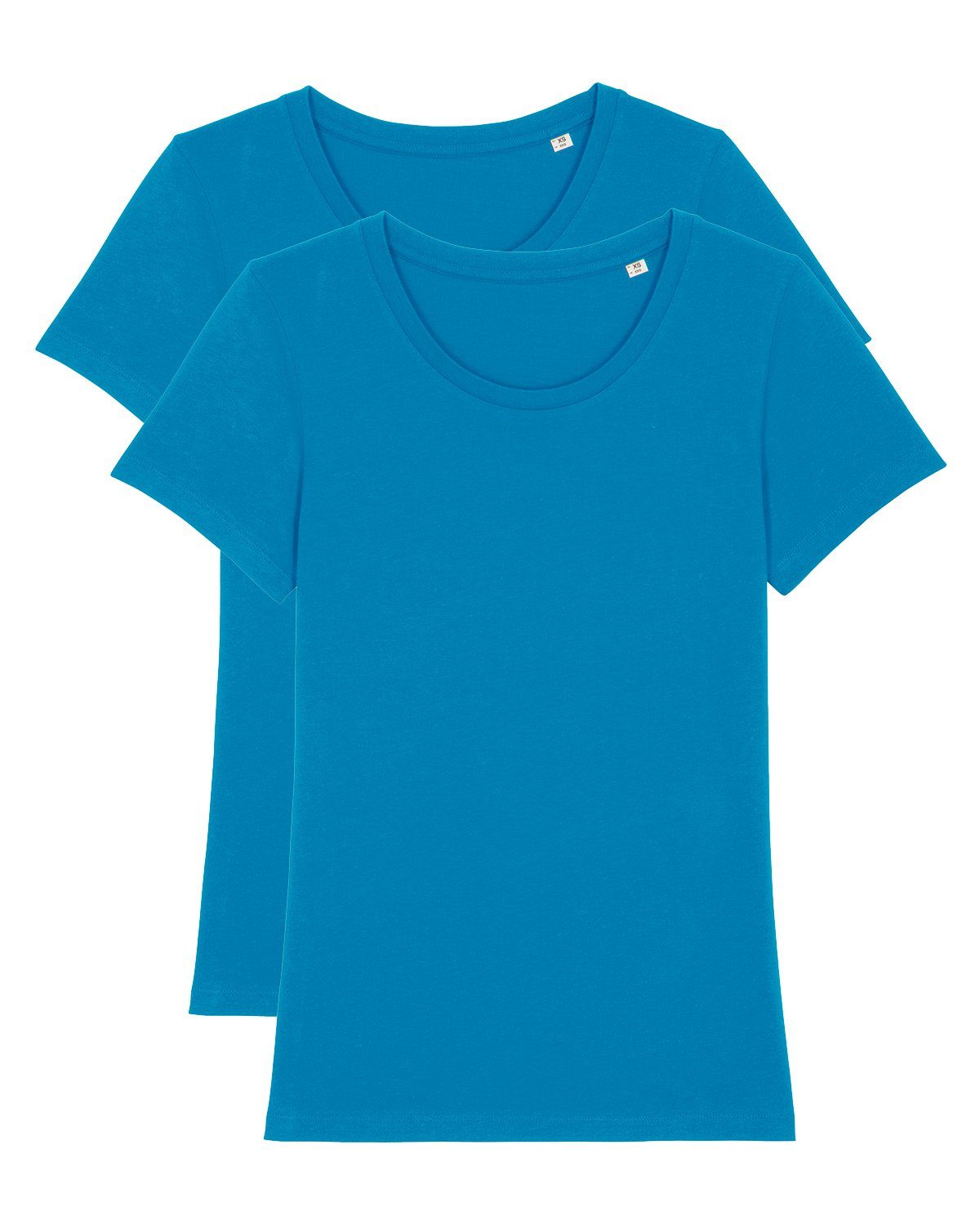 Midnight 2er Apparel Pack Print-Shirt Expresser hellblau Colors Basic (1-tlg) wat?