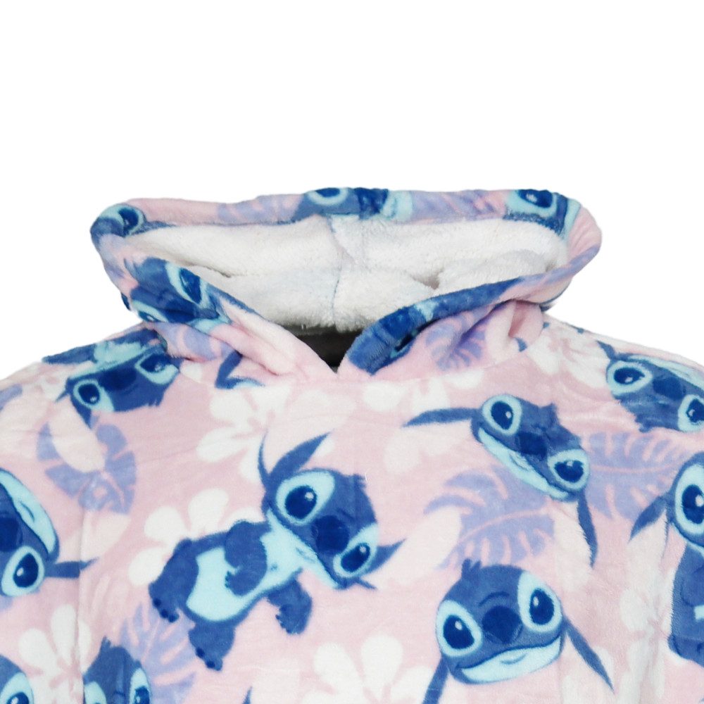 Disney Sweatponcho Disney Stitch Kuschelponcho Kuscheldecke günstig online kaufen
