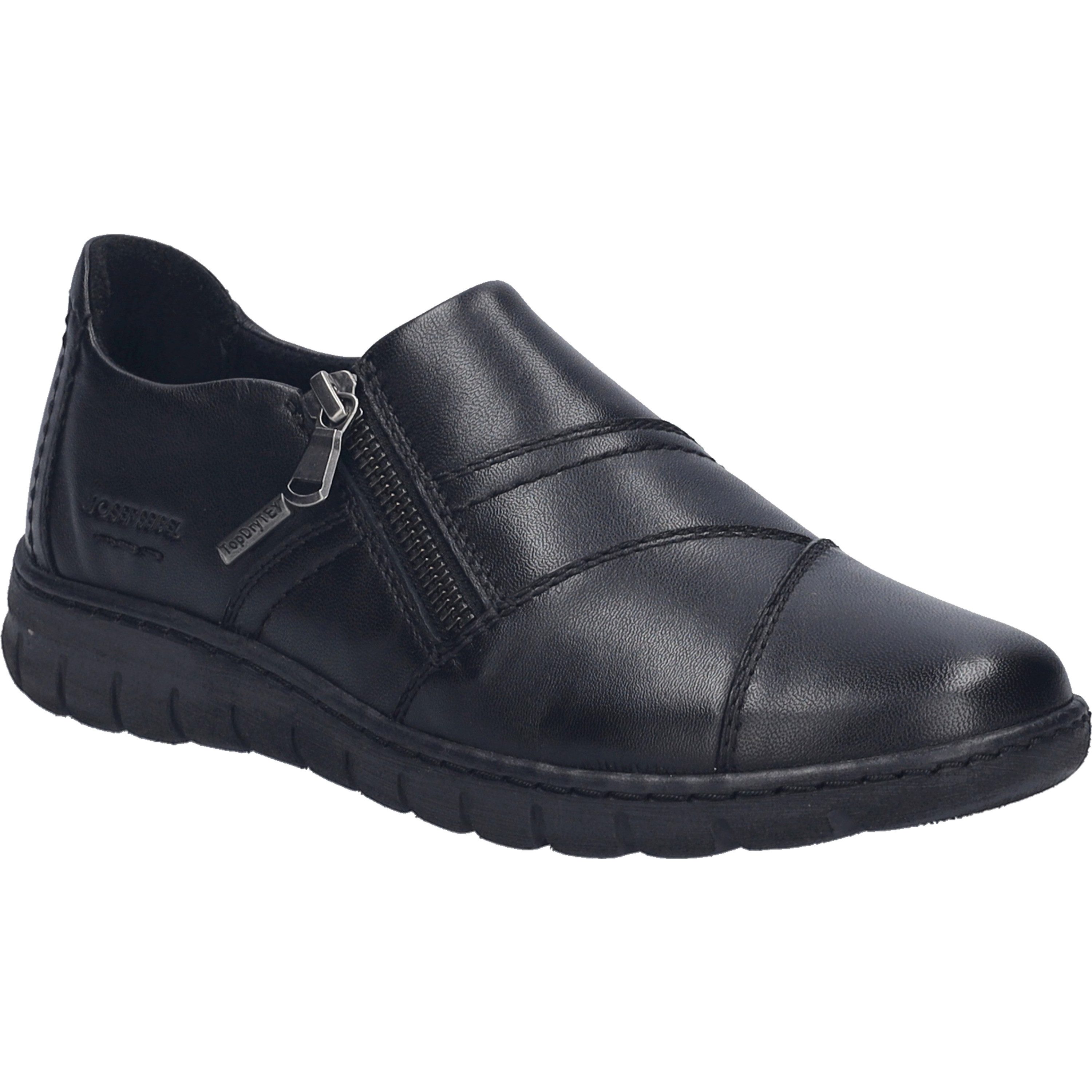 Josef Seibel Steffi 64, schwarz Schnürschuh