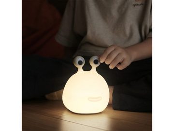 meineWunschleuchte LED Nachtlicht, USB-Ladefunktion, LED fest integriert, warmweiß, 2er Set Stilllicht dimmbar, Kinderzimmerleuchten USB Tierlampe, H 12cm