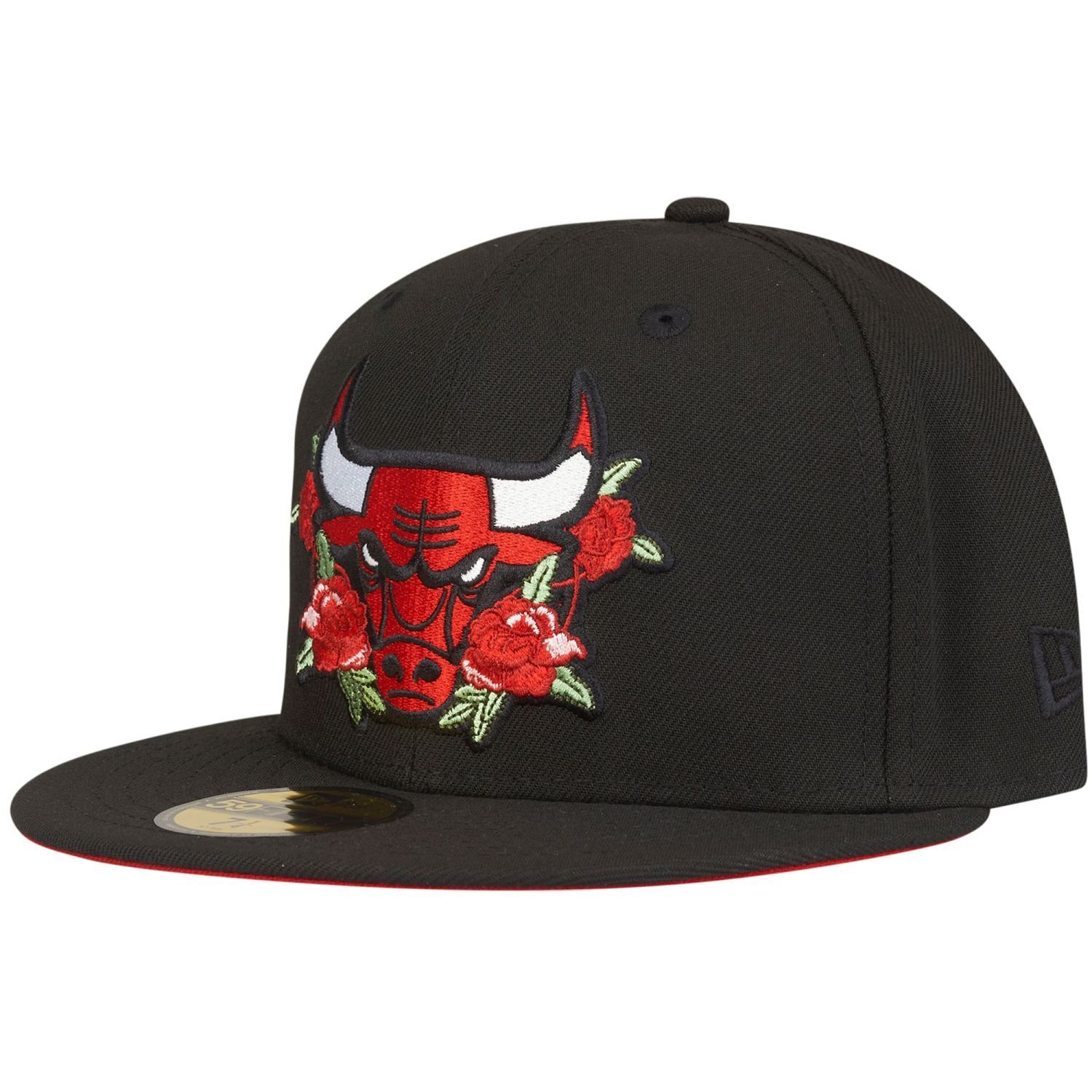 New Era Fitted Cap 59Fifty ROSES Chicago Bulls