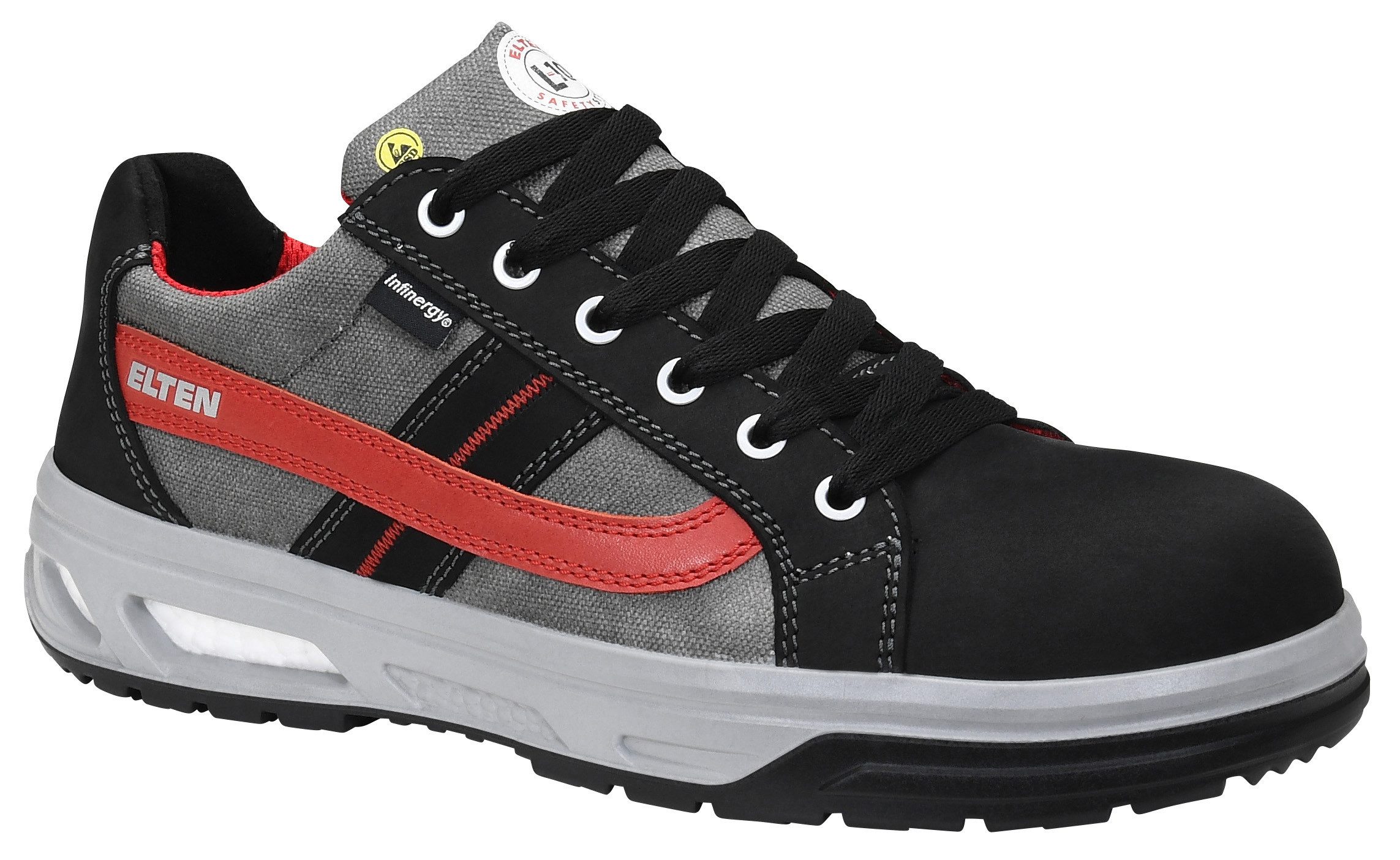 ELTEN NEWTON XX10 black Low ESD S2 Sicherheitsschuh (Schuhkarton, Paar)