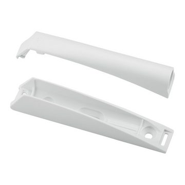 SO-TECH® Türdämpfer K-Push für grifflose Türen Push to open (1 St), Einbauadapter in weiß