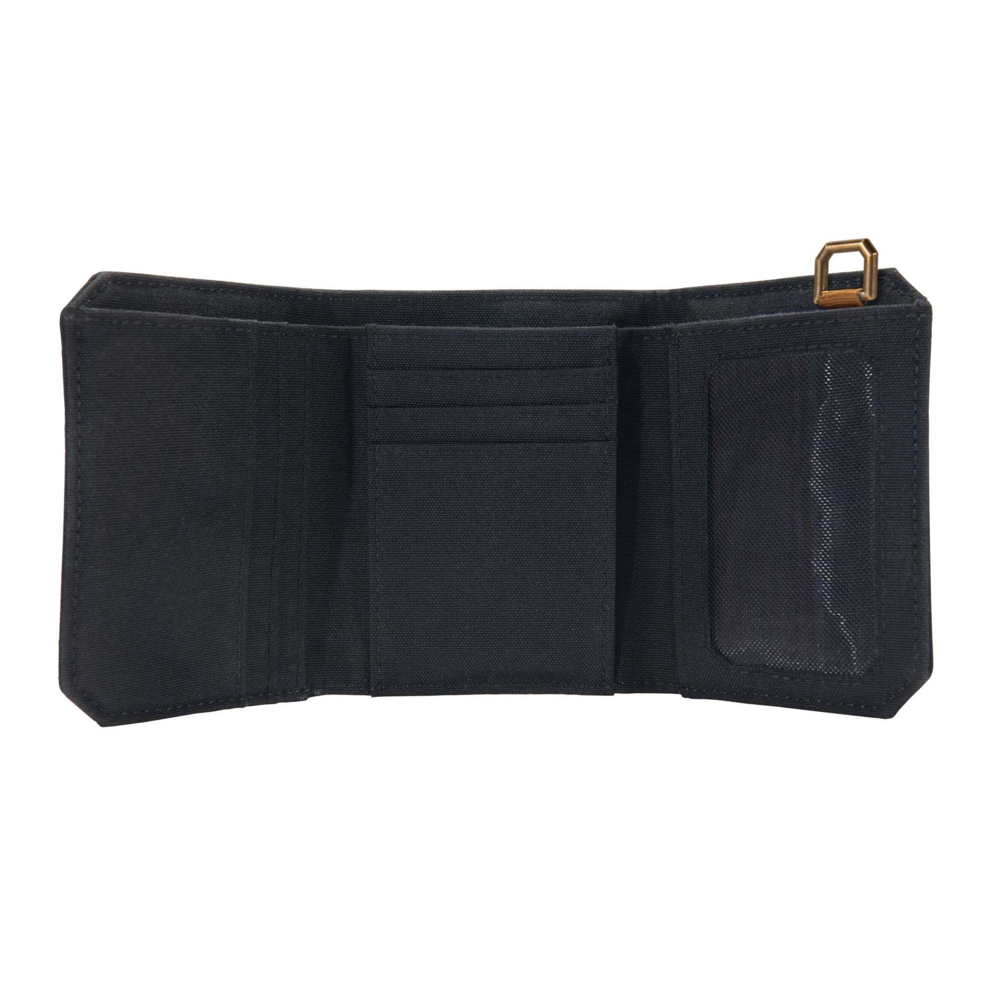 Carhartt Geldbörse Nylon Duck Trifold (1-tlg), wasserabweisendes Wallet Finish black