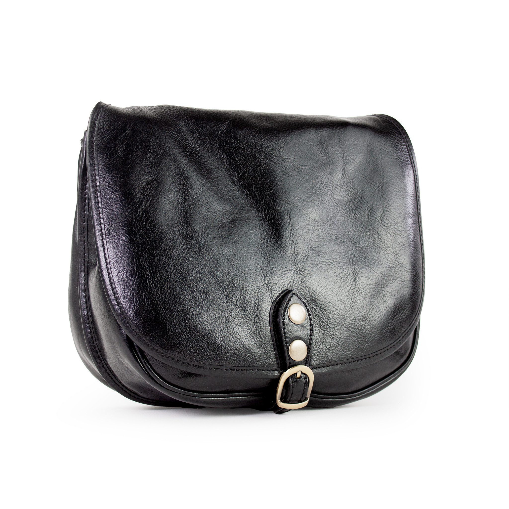 lePelou Handtasche LEANDRA für Damen, Umhängetasche, Schultertasche, Vintage Tasche, echt Leder, Made in Italy