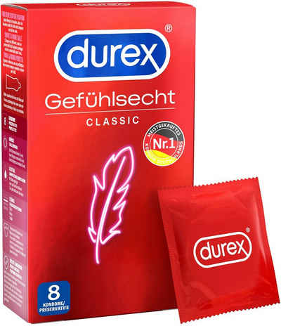 durex Kondome »Gefühlsecht Classic«, für intensives Empfinden