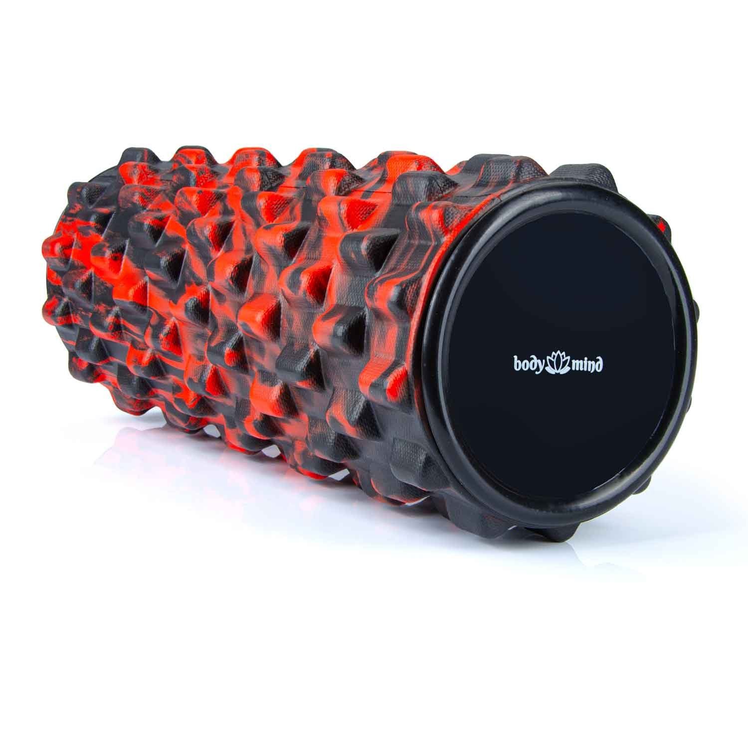 Body & Mind Massagerolle Faszienrolle Fitnessrolle Gymnastikrolle (Sportrolle, Therapierolle), Faszien-Training
