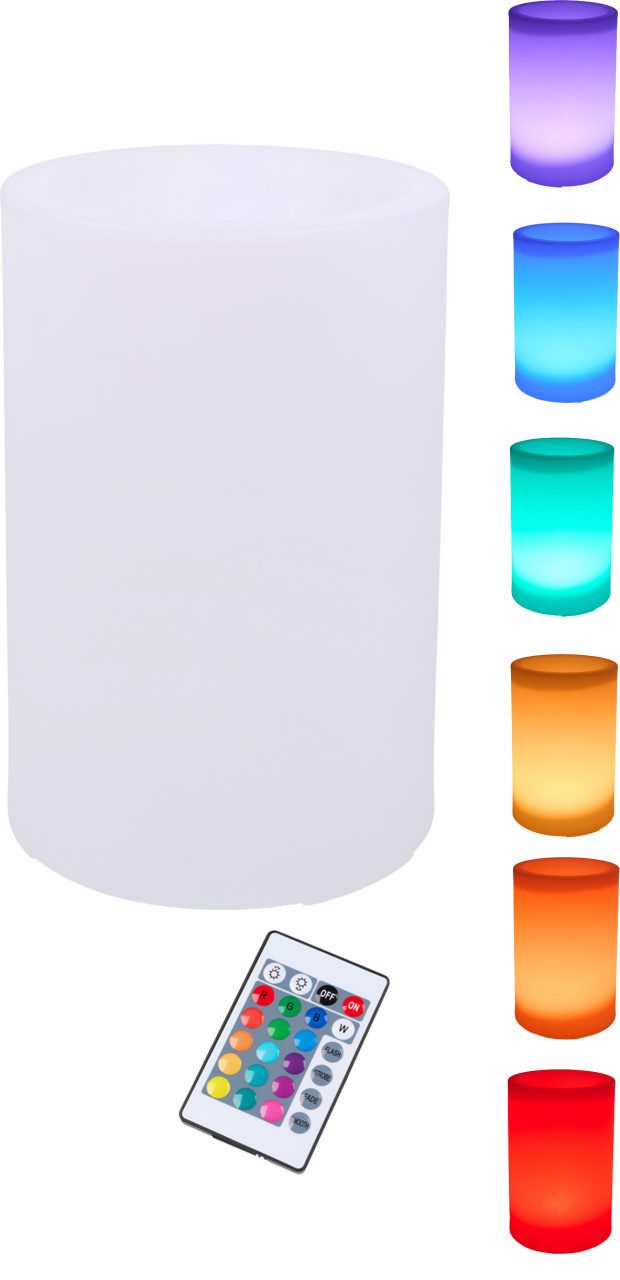 smartwares Außen-Stehlampe Smartwares LED Solarleuchte Blumentopf OSL_60085