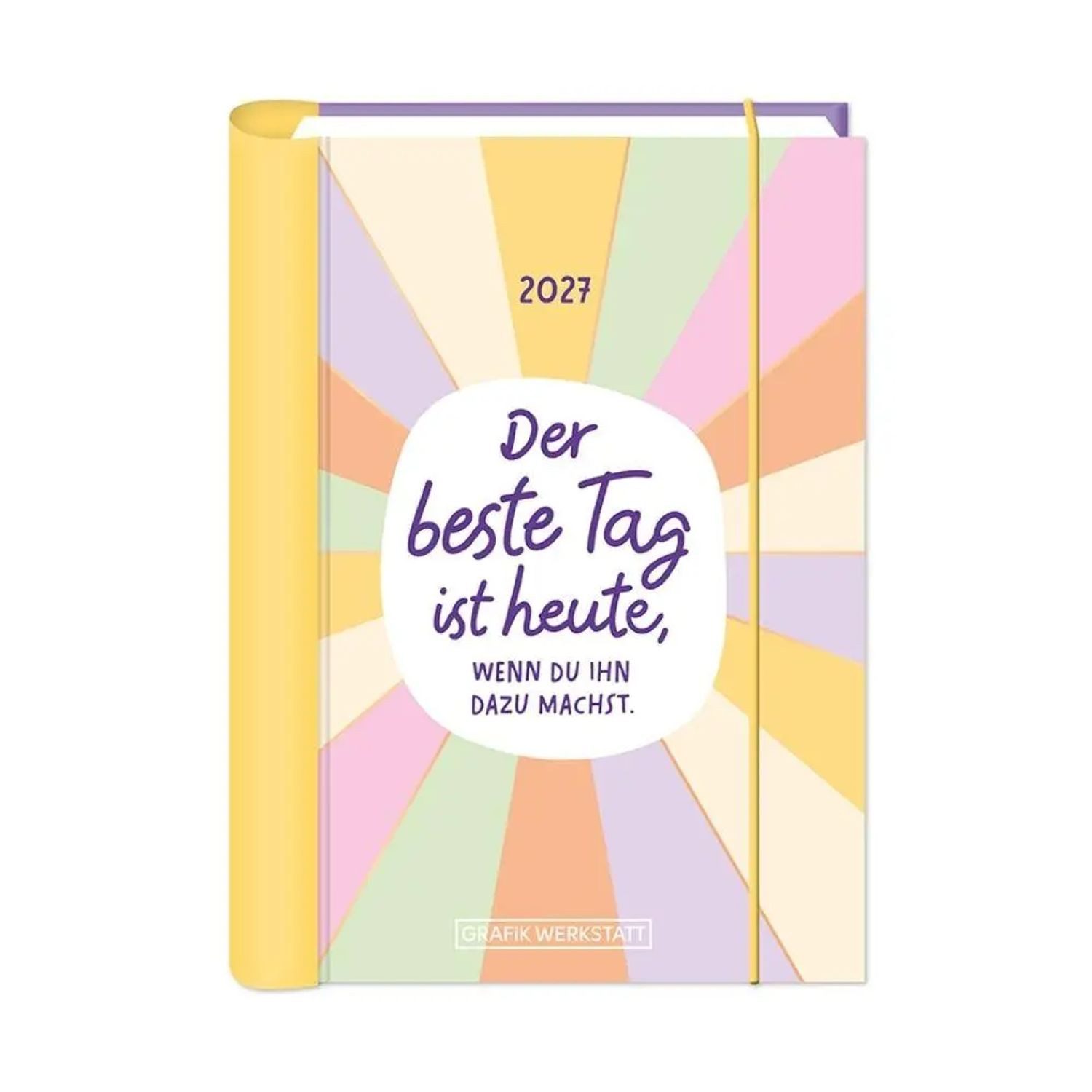 Grafik Werkstatt Taschenkalender Terminplaner 2027 Der beste Tag