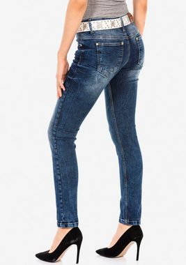 Cipo & Baxx Slim-fit-Jeans mit Stretch