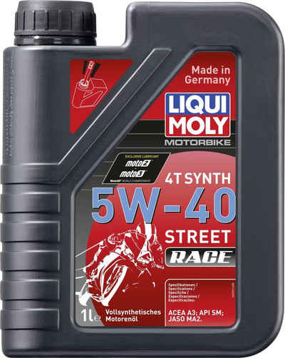 Liqui Moly Universalöl Liqui Moly 4-Takt Motoröl 4T Synth 5W-40 Street