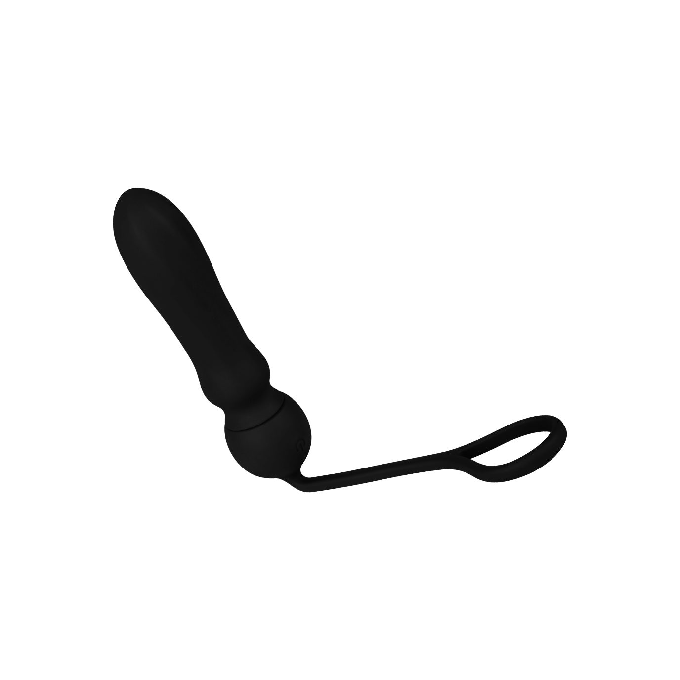 EIS Anal-Stimulator EIS Analvibrator 'Silikon-Analplug mit Penisring, 13cm', wasserdicht | Prostata-Vibratoren
