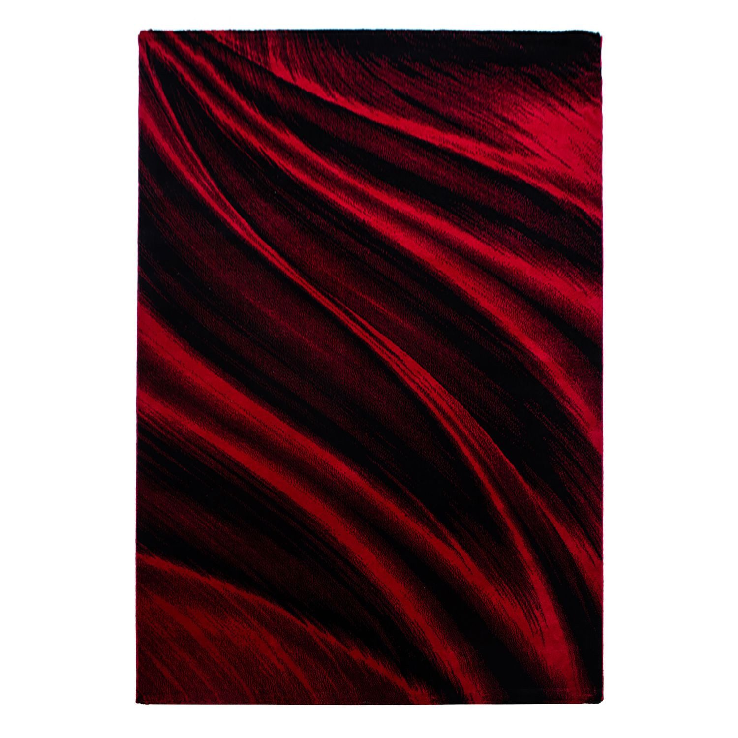 Teppich Boss Teppich Kurzflor Teppich Matteo Rot, rechteckig, Höhe: 12 mm