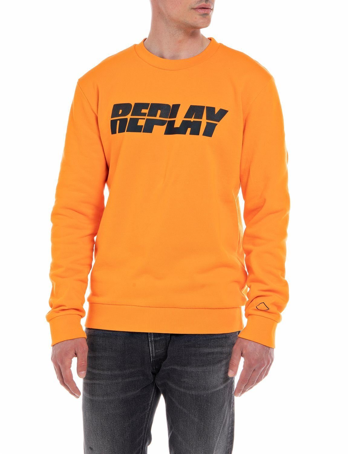 Replay Sweatshirt Orange