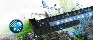 FLUVAL LED Aquariumleuchte FL AquaSky LED 2.0, Bluetooth, Farbsteuerung, LED fest integriert, 38-61 cm, 12 W