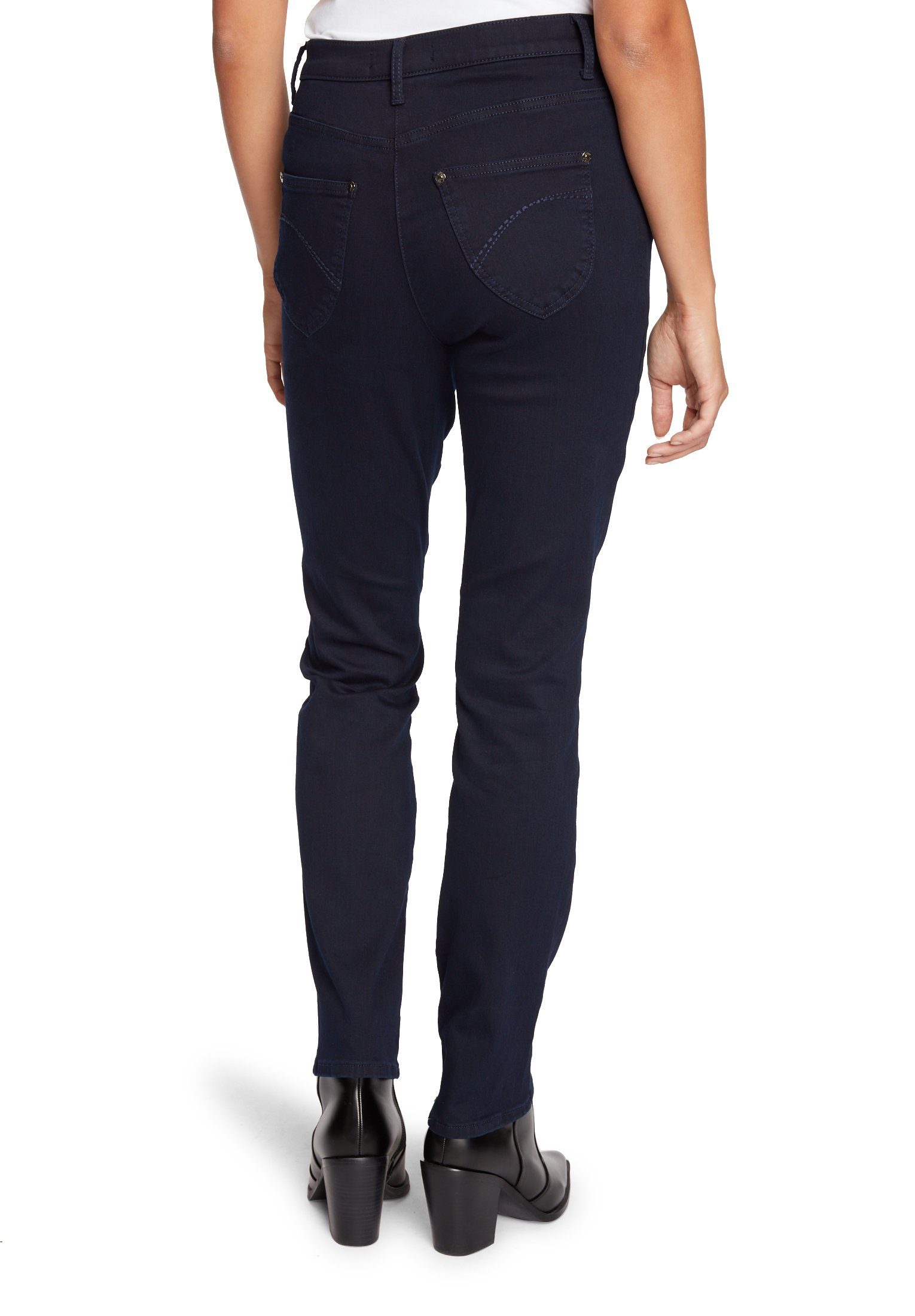Blue Regular-fit-Jeans mit Denim hohem Betty Dark Bund Barclay
