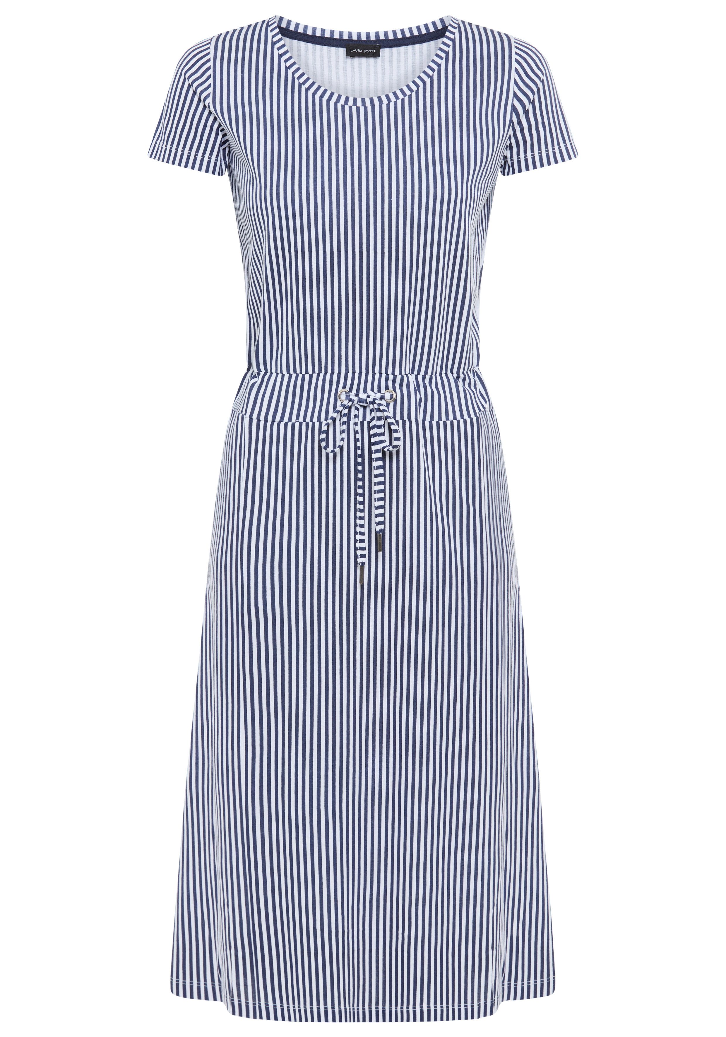 Sommerkleid mit Bindeband aus softem und atmungsaktivem Jersey