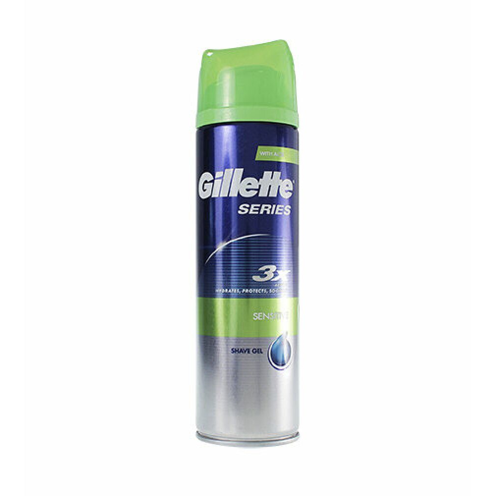 Gillette Rasiergel Gillette Series Sensitive Shaving Gel 200 Ml M,  Produktlinie Gillette Series