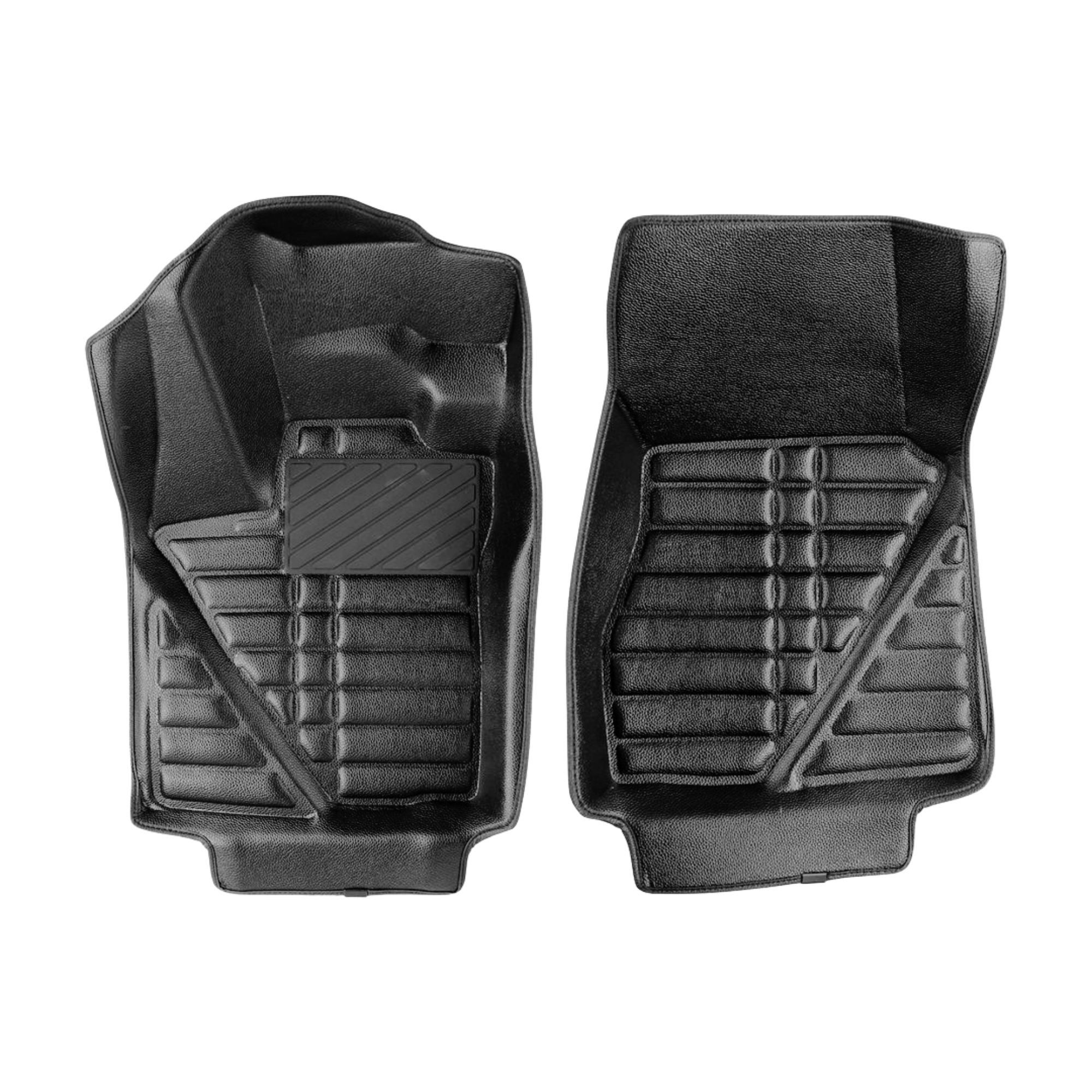 fussmattenprofi.com Auto-Fußmatte 5D Auto Fußmatten für Smart Fortwo (3.Gen/453) 2014-2024 Kunstleder (1 St), für Smart Smart Fortwo