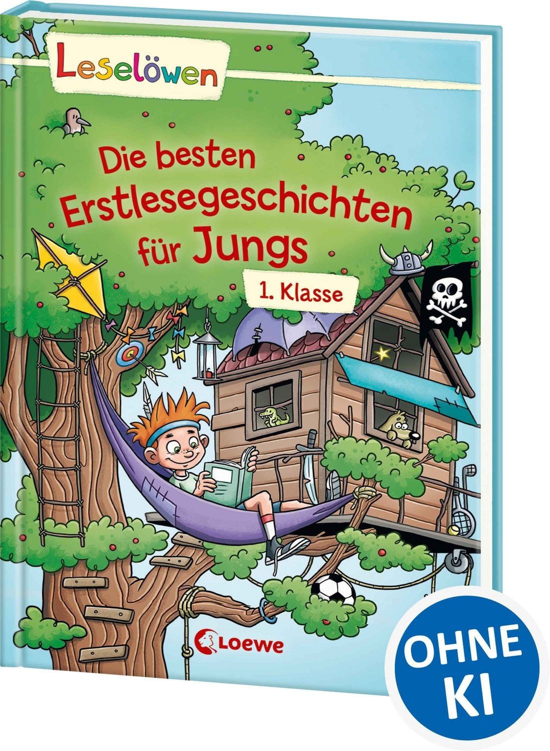 Leselöwen - Die besten Erstlesegeschichten für Jungs 1. Klasse / diverse, Sammelband zum ersten Selberlesen für Kinder ab 6 Jahre