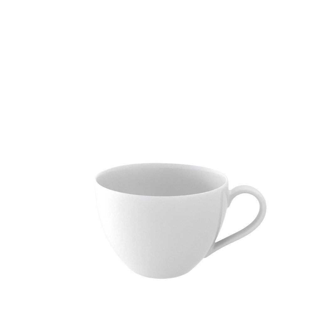 Villeroy & Boch Tasse Anmut Kaffeeobertasse, 1-tlg., Porzellan, Premium Bone Porcelain, mikrow.- & spülm.sicher, Made in Germany