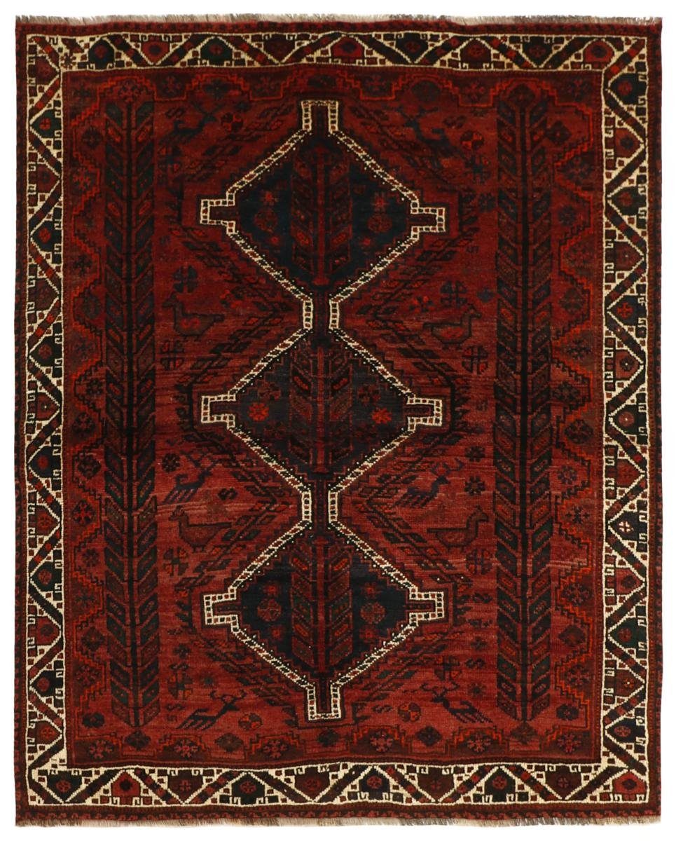 Handgeknüpfter mm Orientteppich Nain Orientteppich Perserteppich, Höhe: Trading, rechteckig, 158x205 10 / Shiraz