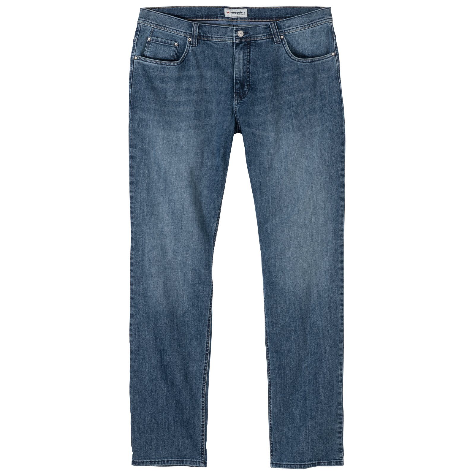 Große blue Stretch-Jeans Herren medium Redpoint Langley Größen stone Stretch-Jeans Redpoint