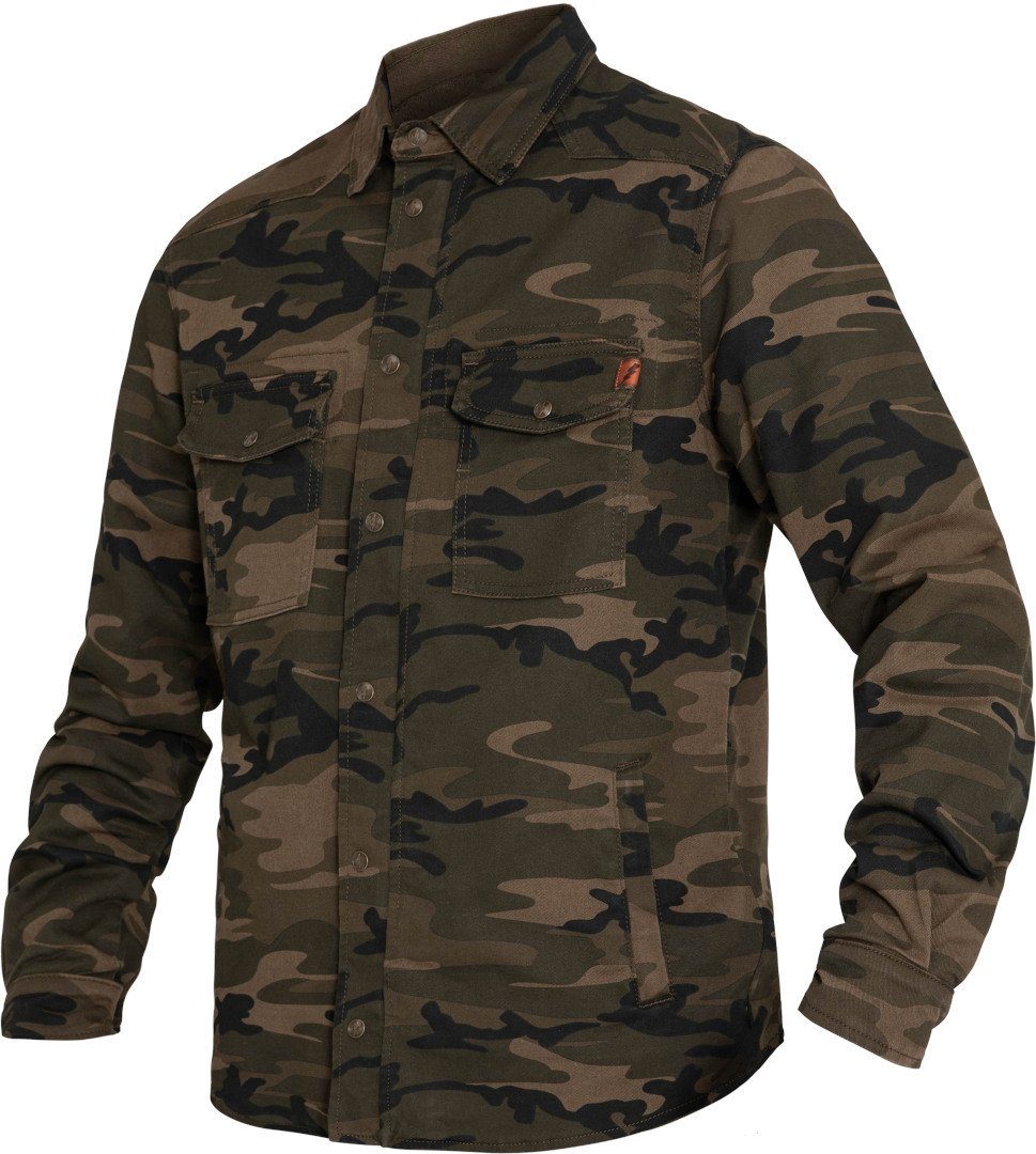 John Doe Motorradjacke New Camouflage Motorrad Hemd protektoren
