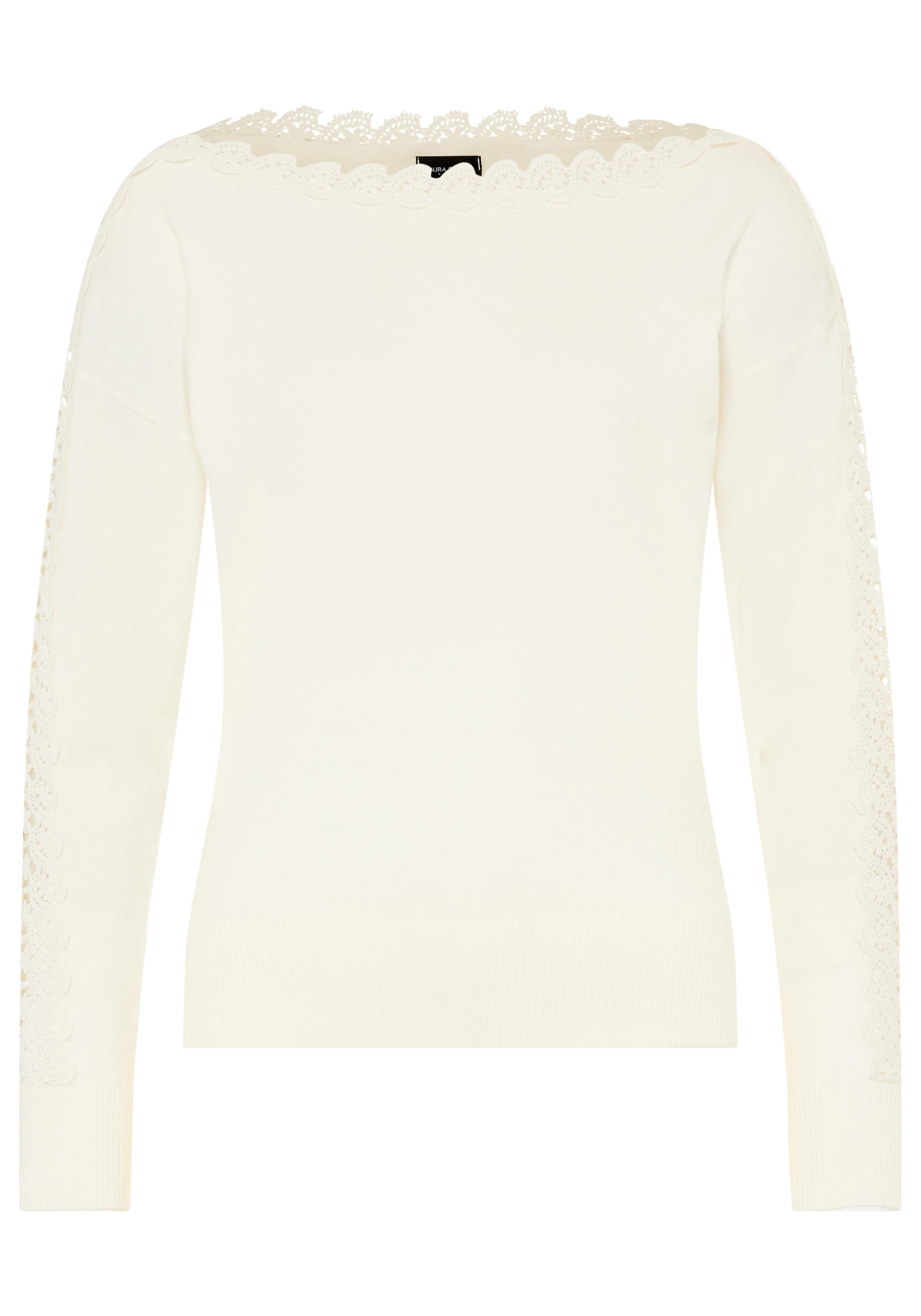 Strickpullover aus leichtem Feinstrick