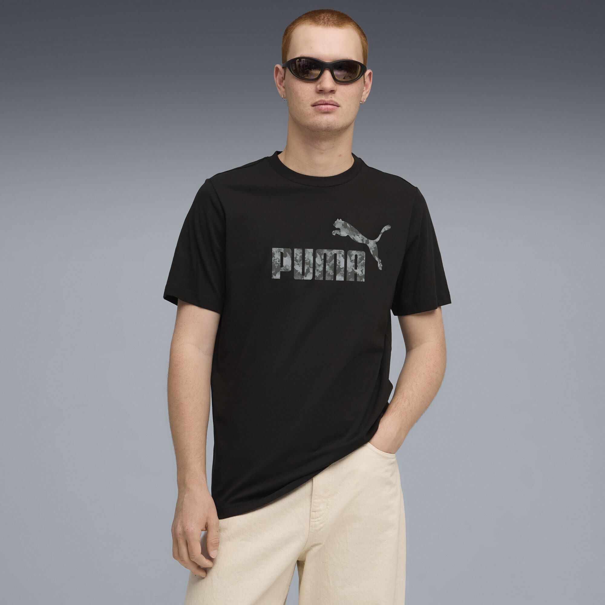 PUMA T-Shirt Essentials Camo T-Shirt Herren günstig online kaufen