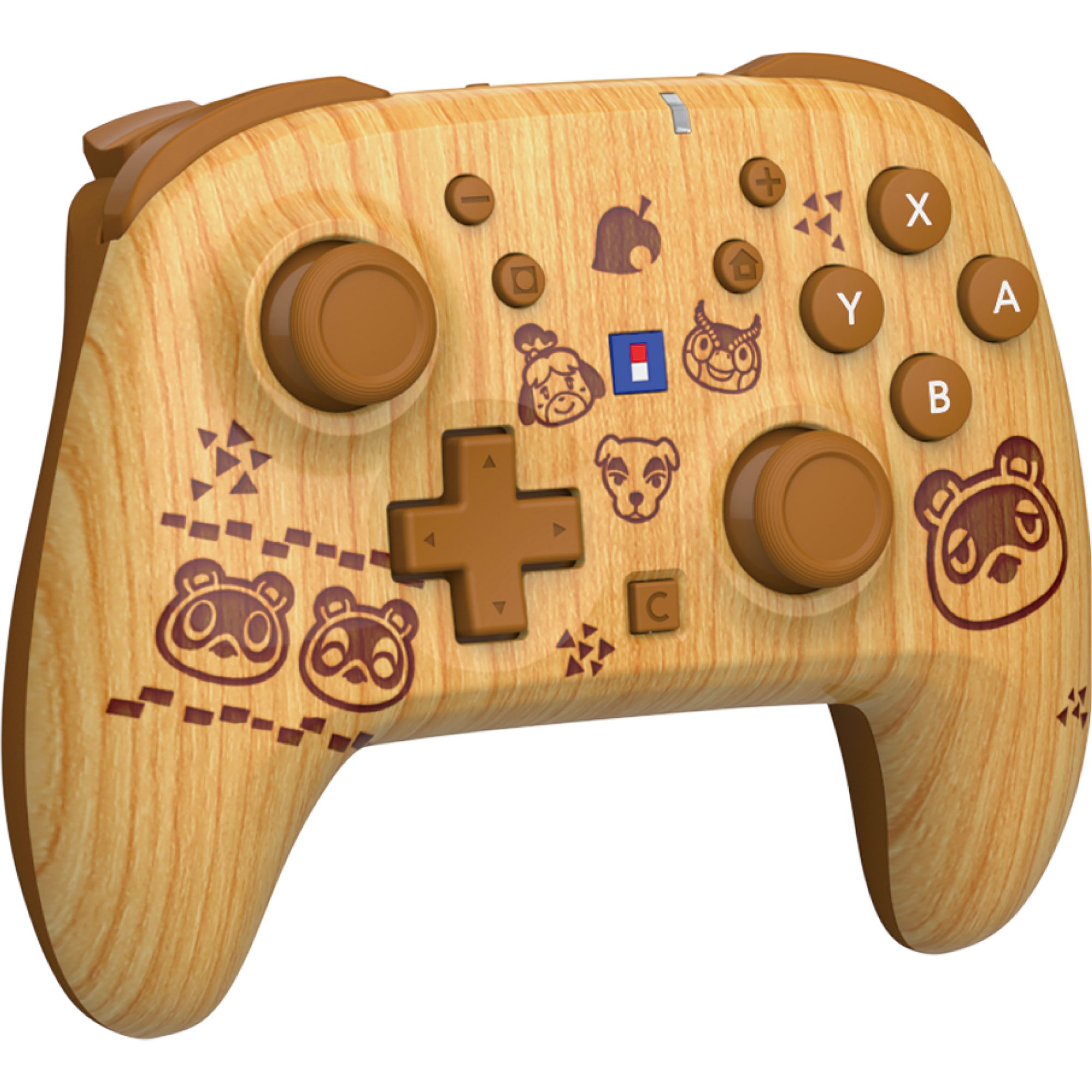 HORI HORI Wireless HORIPAD Turbo (Holzbraun), Gamepad, (Nintendo Switch 2) Gamepad