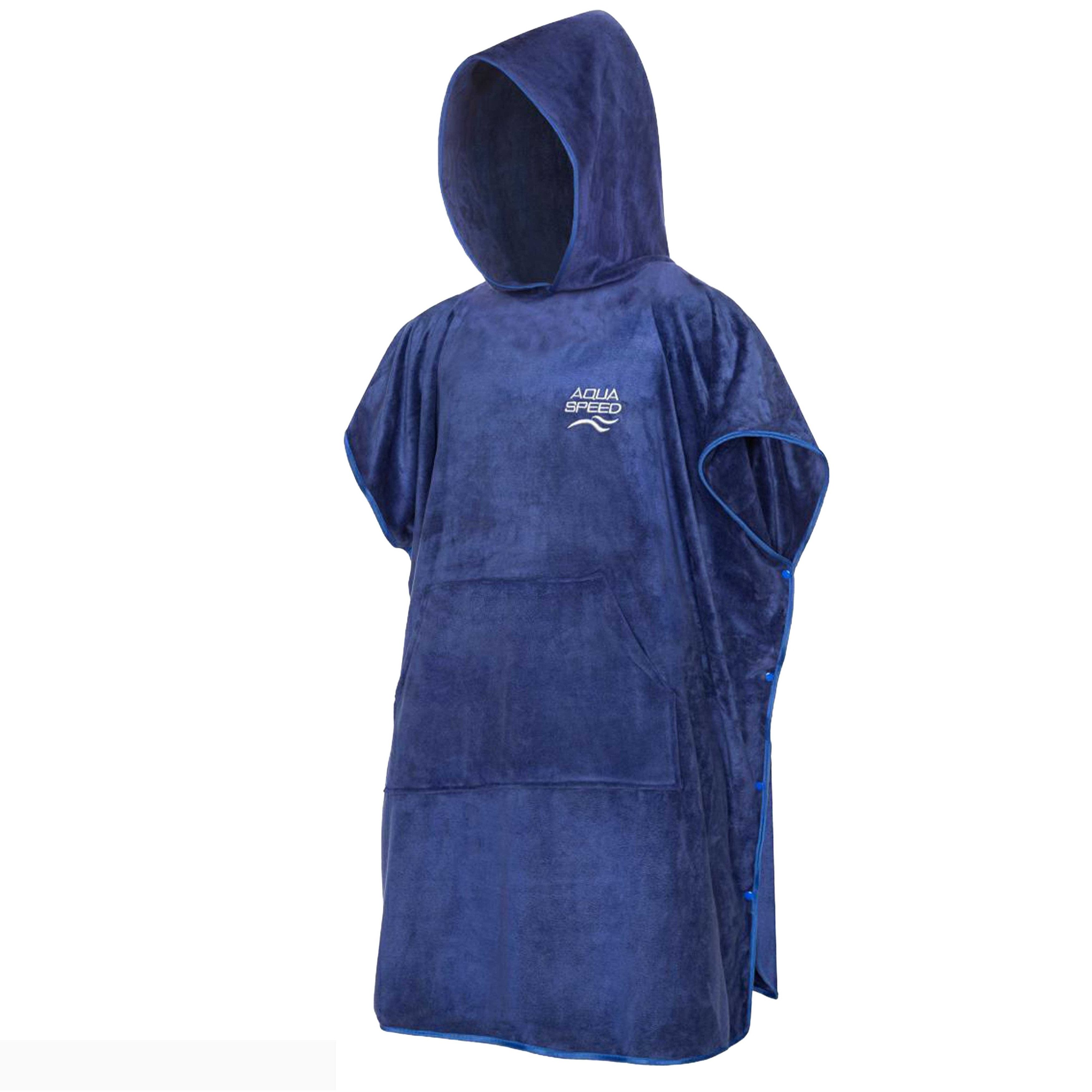 Aqua Speed Kapuzenhandtuch Sportlicher Mikrofaser Überwurf für Training, Strand und Pool, (Größe M 85 x 200 cm – Grammatur 400 g/m), Angenehm auf der Haut für kurze Auszeiten nach Sport und Bewegung