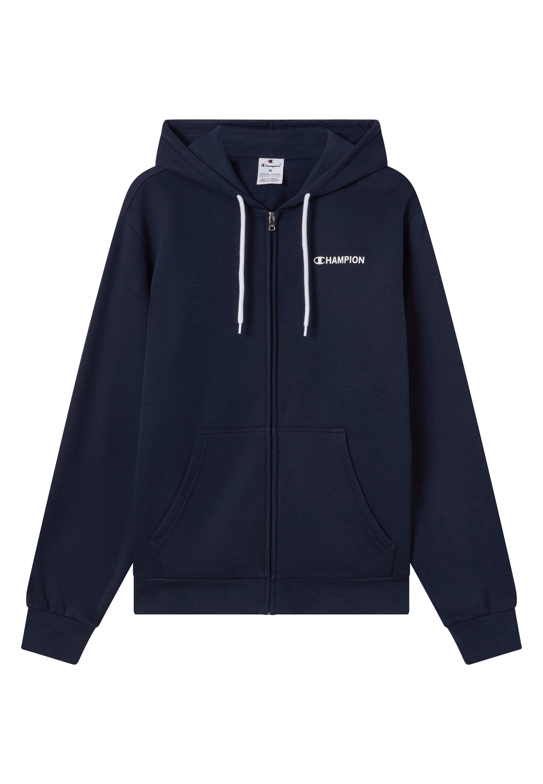 Champion Kapuzensweatjacke Graphic Full Zip Hoodie mit Kapuze, aus Baumwolle und Polyester, in den Größen S bis XXL – Bild 5 von 5