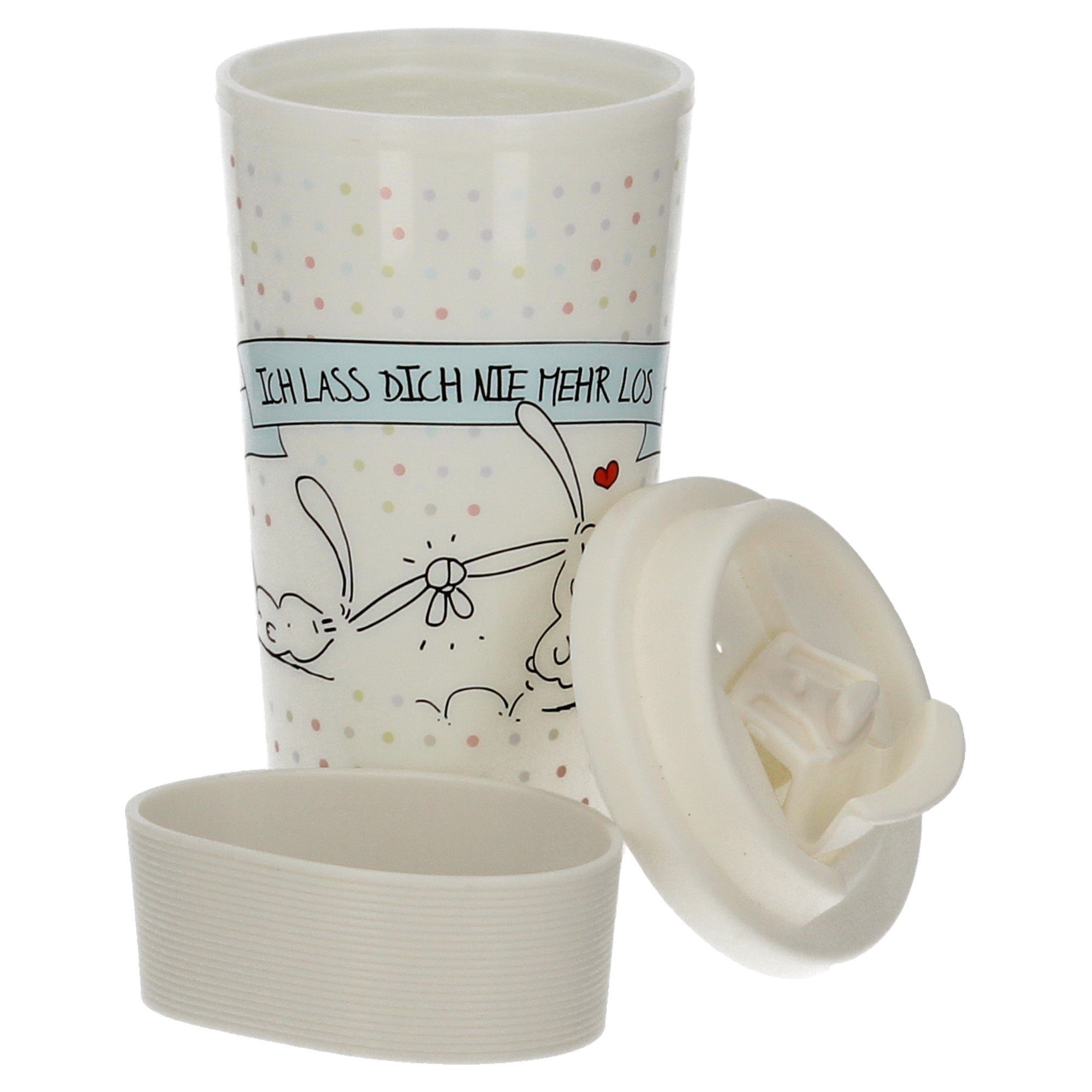 MEA LIVING Coffee-to-go-Becher Ich lass dich nie 450ml