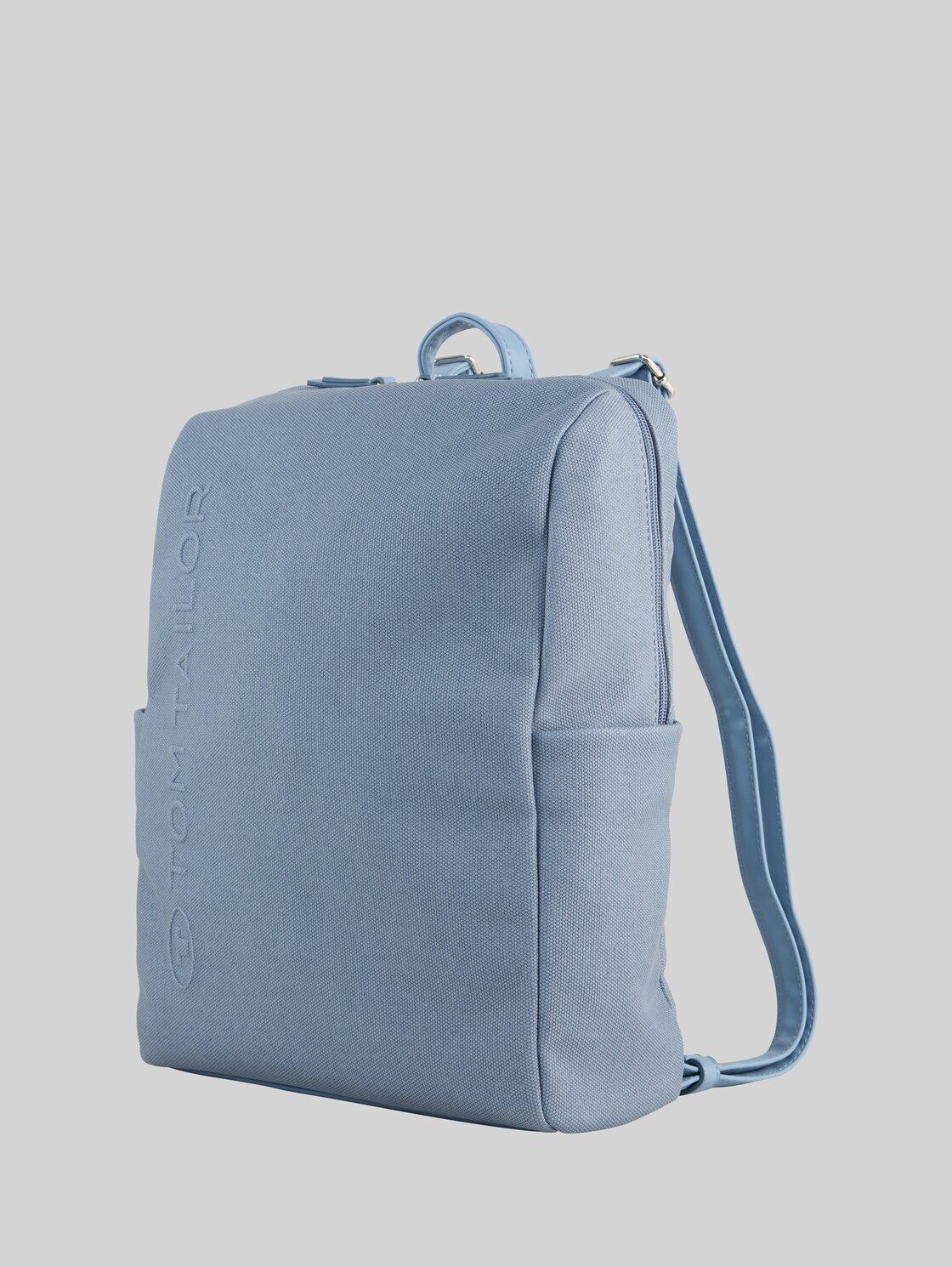 TOM TAILOR Rucksack Bags, TTROSA M Rucksack in Canvas-Optik mit Logoprägung
