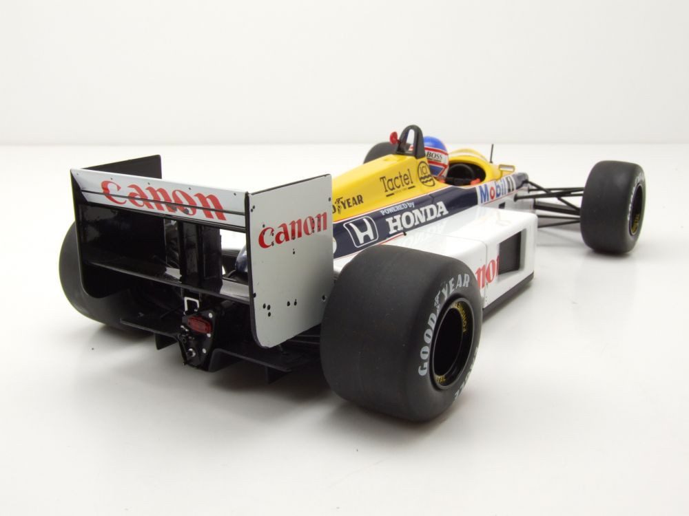 MCG Modellauto Williams Honda FW11 #5 Formel 1 Großbritannien GB 1986 N. Mansell, Maßstab 1:18