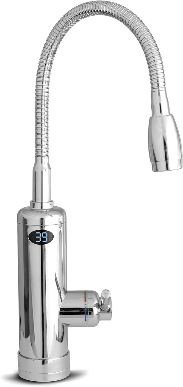 Aquadon Smart Heater Küchenarmatur Smart Heater - Armatur Durchlauferhitzer Warmwasserhahn schwenkbar