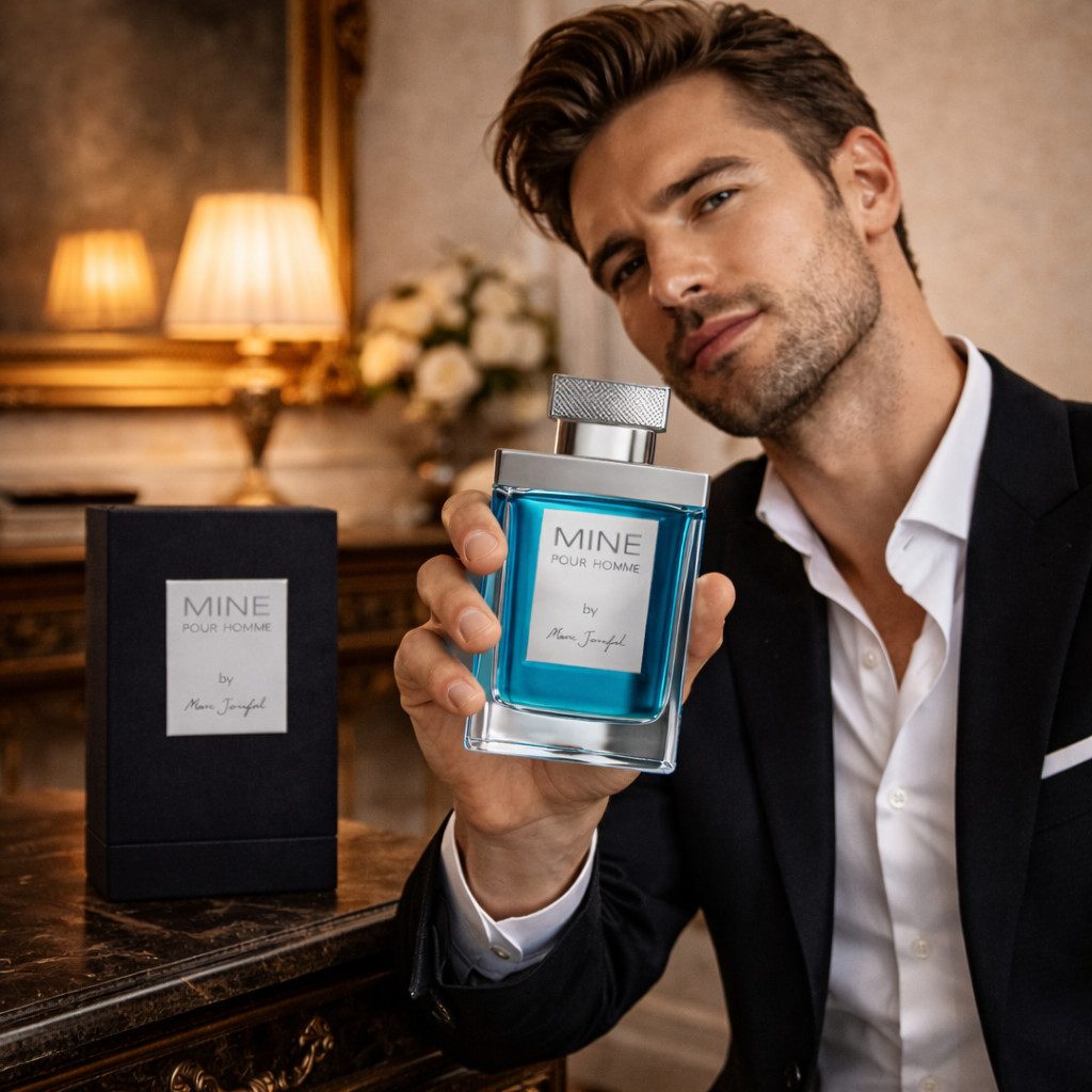 Marc Joseph Paris Eau de Parfum MINE POUR HOMME Luxus Herrenduft, Fruchtig, Ledrig, Holzig aus Paris, 1-tlg., Luxuriöser Herrenduft, Sehr Langanhaltend, Außergewöhnliche Verpackung