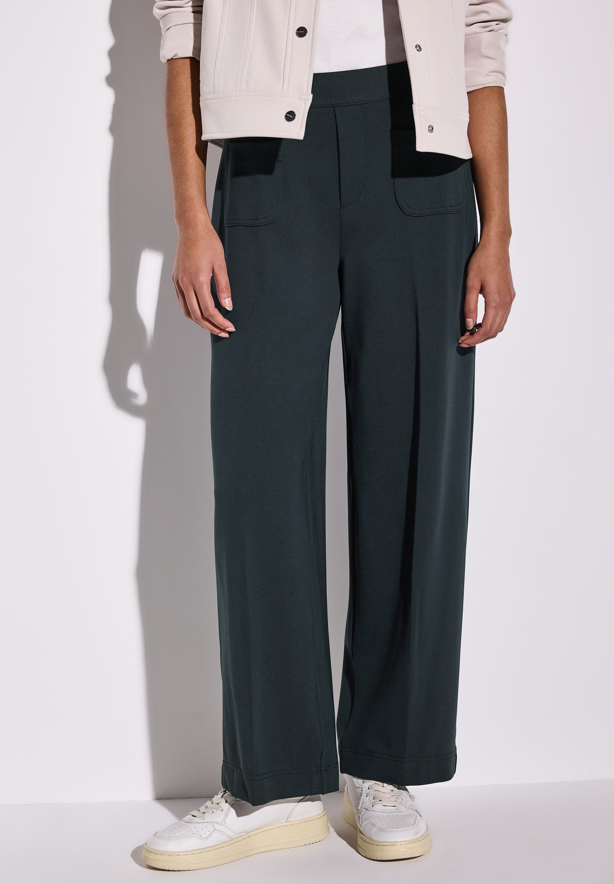 STREET ONE Stoffhose Sommerhose mit Aufgesetzten Taschen günstig online kaufen