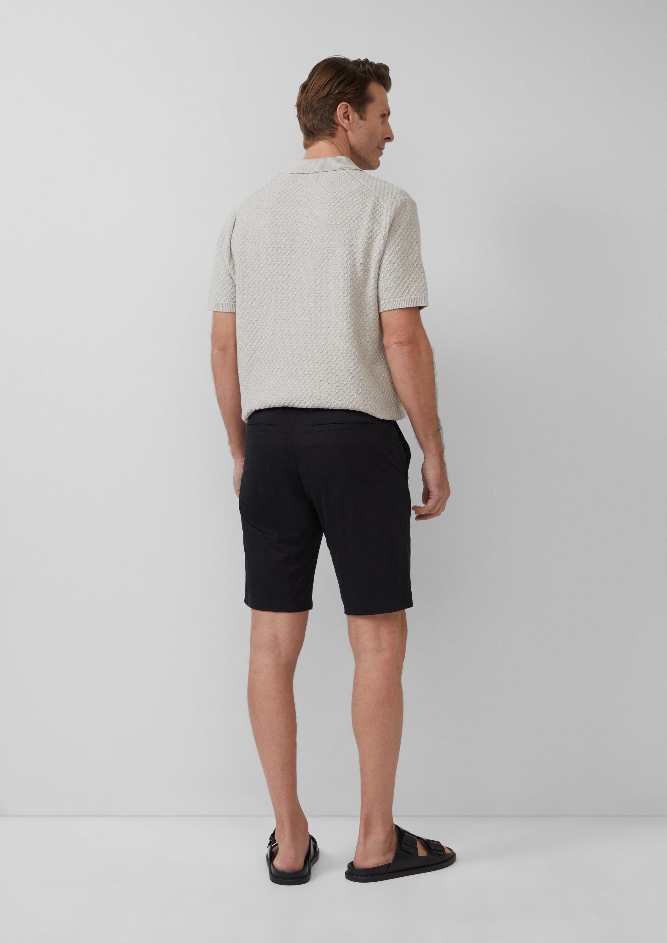 s.Oliver Shorts Bermuda Chino-Shorts aus feinem Baumwollstretch