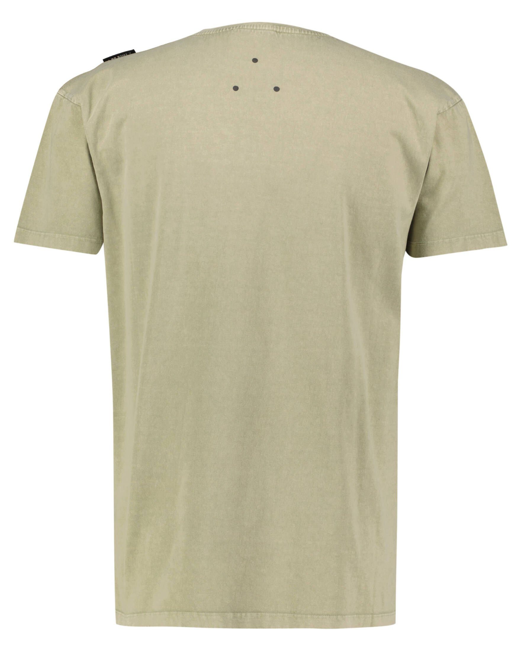 BE (1-tlg) T-Shirt EDGY grün (43) T-Shirt Herren BEPAULUS