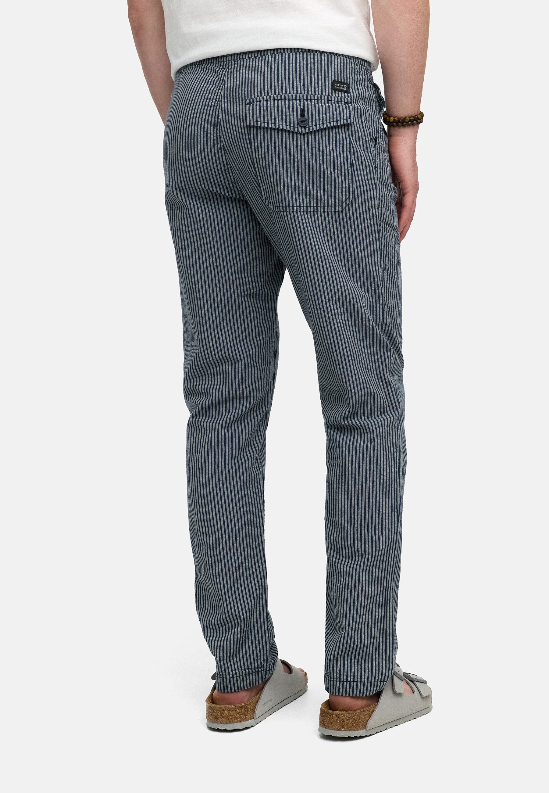 Indicode Stoffhose Herren INWebb Herrenhose Freizeithose Männer aus Seersucker-Gewebe für eine optimale Luftzirkulation