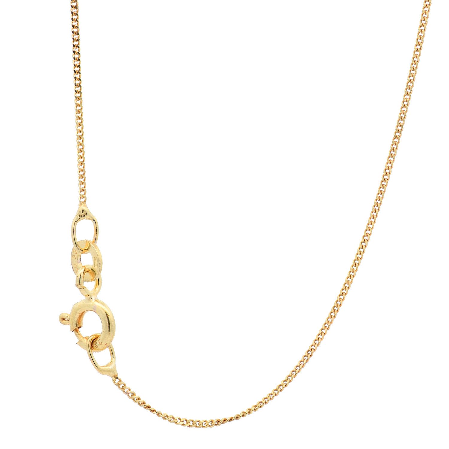 HOPLO Panzerkette Goldkette Panzerkette Länge 36cm - Breite 0,8mm - 333-8 K günstig online kaufen