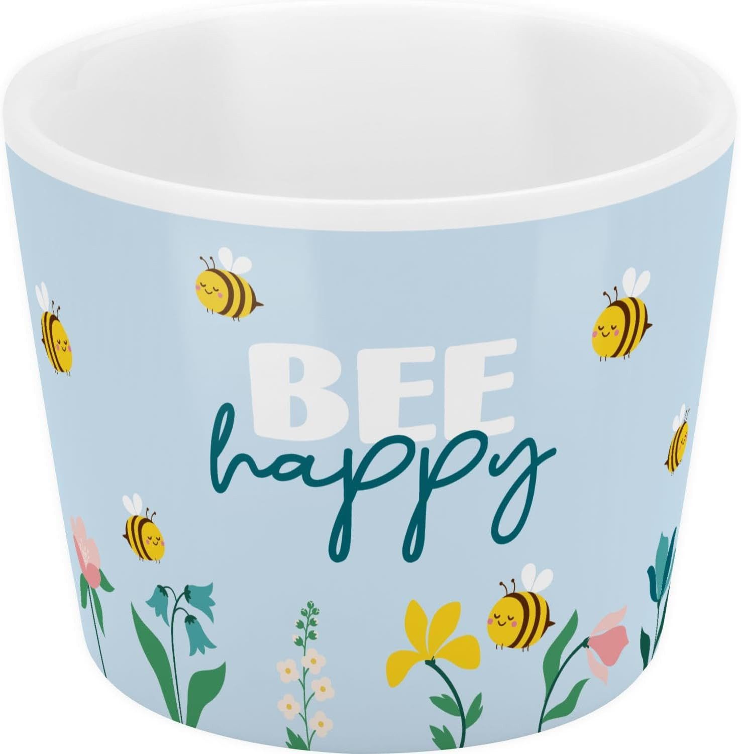 Sheepworld Eierbecher Eierbecher Porzellan Ø 5,2cm H 4.2cm Sheepworld GRUSS&CO BEE happy